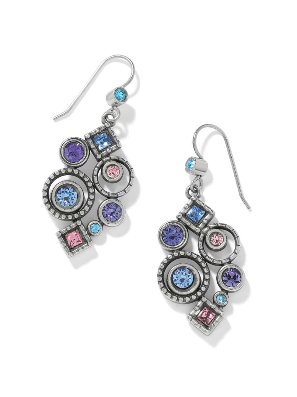 Halo Nova Cluster French Wire Earrings.  NWT